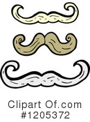 Mustache Clipart #1205372 by lineartestpilot