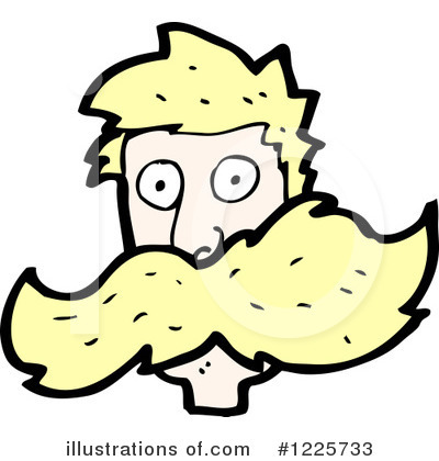 Mustache Clipart #1225733 by lineartestpilot