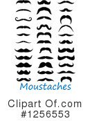 Mustache Clipart #1256553 by Vector Tradition SM