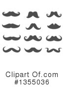 Mustache Clipart #1355036 by vectorace