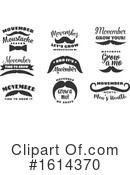 Mustache Clipart #1614370 by Vector Tradition SM