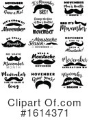 Mustache Clipart #1614371 by Vector Tradition SM