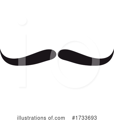 Royalty-Free (RF) Mustache Clipart Illustration by Vector Tradition SM - Stock Sample #1733693