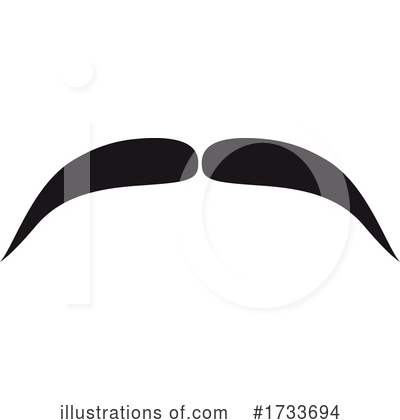 Royalty-Free (RF) Mustache Clipart Illustration by Vector Tradition SM - Stock Sample #1733694