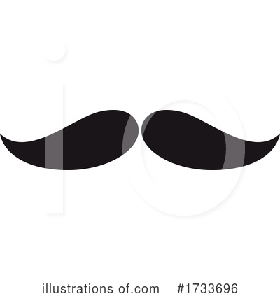Royalty-Free (RF) Mustache Clipart Illustration by Vector Tradition SM - Stock Sample #1733696