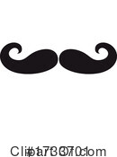 Mustache Clipart #1733701 by Vector Tradition SM