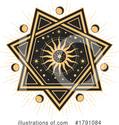 Pentagram Clipart #1791084 by Vector Tradition SM