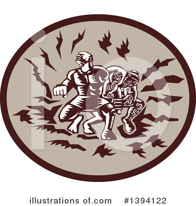 Royalty-Free (RF) Mythology Clipart Illustration by patrimonio - Stock Sample #1394122