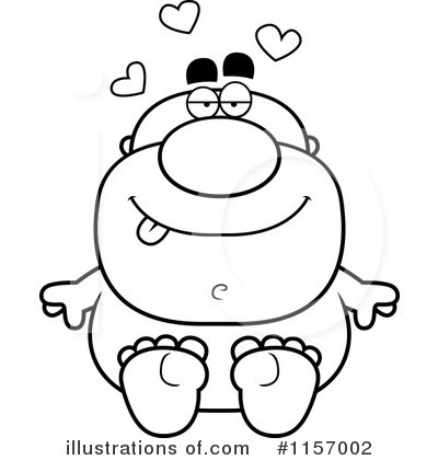 Royalty-Free (RF) Naked Clipart Illustration by Cory Thoman - Stock Sample #1157002