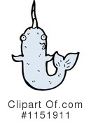 Narwhal Clipart #1151911 by lineartestpilot
