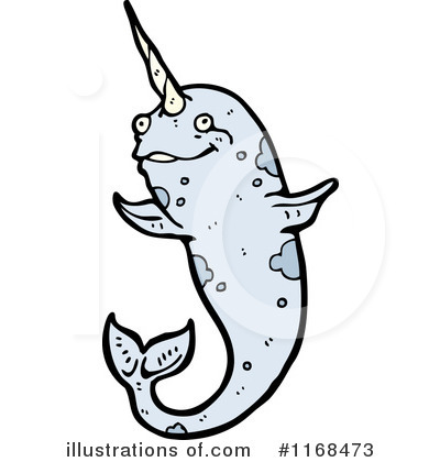 Royalty-Free (RF) Narwhal Clipart Illustration by lineartestpilot - Stock Sample #1168473