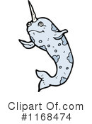 Narwhal Clipart #1168474 by lineartestpilot