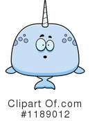 Narwhal Clipart #1189012 by Cory Thoman