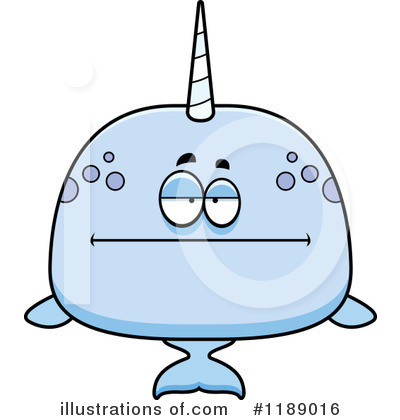 Royalty-Free (RF) Narwhal Clipart Illustration by Cory Thoman - Stock Sample #1189016