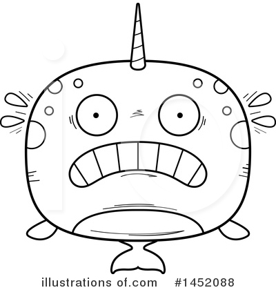 Royalty-Free (RF) Narwhal Clipart Illustration by Cory Thoman - Stock Sample #1452088