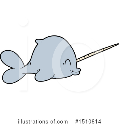 Royalty-Free (RF) Narwhal Clipart Illustration by lineartestpilot - Stock Sample #1510814