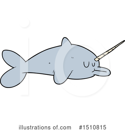 Royalty-Free (RF) Narwhal Clipart Illustration by lineartestpilot - Stock Sample #1510815