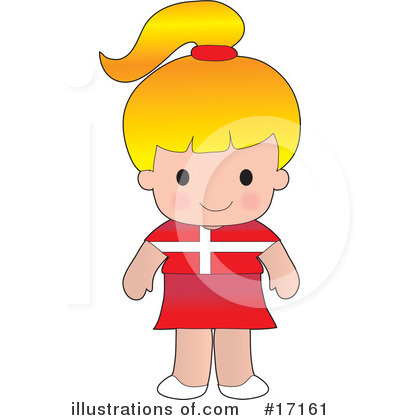 Royalty-Free (RF) Nationality Clipart Illustration by Maria Bell - Stock Sample #17161