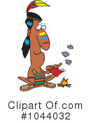 Native American Clipart #1044032 by toonaday