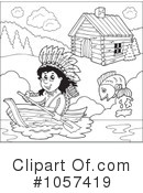 Native American Clipart #1057419 by visekart