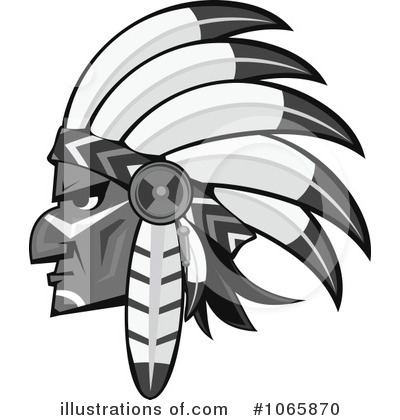 Royalty-Free (RF) Native American Clipart Illustration by Vector Tradition SM - Stock Sample #1065870
