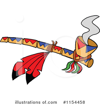 Royalty-Free (RF) Native American Clipart Illustration by LaffToon - Stock Sample #1154458