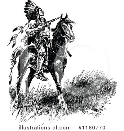 Native American Clipart #1180770 by Prawny Vintage