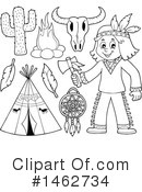 Native American Clipart #1462734 by visekart