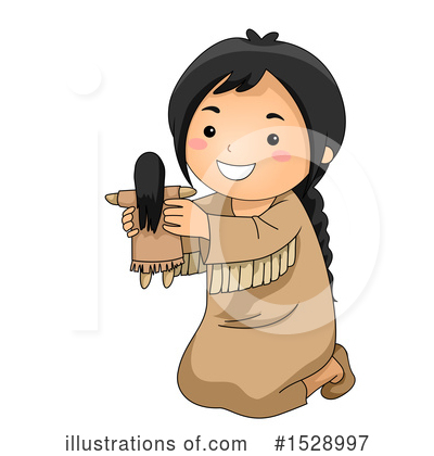 Native Americans Clipart #1528997 by BNP Design Studio