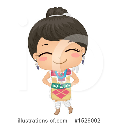 Indian Girl Clipart #1529002 by BNP Design Studio