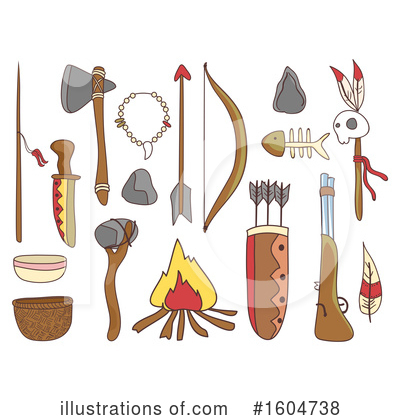 Royalty-Free (RF) Native American Clipart Illustration by BNP Design Studio - Stock Sample #1604738