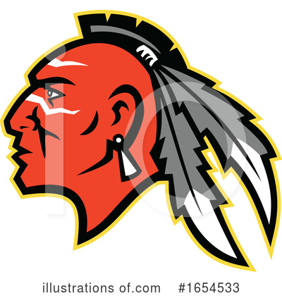 Native American Clipart #1654533 by patrimonio