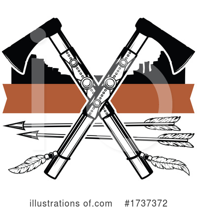 Tomahawk Clipart #1737372 by Vector Tradition SM