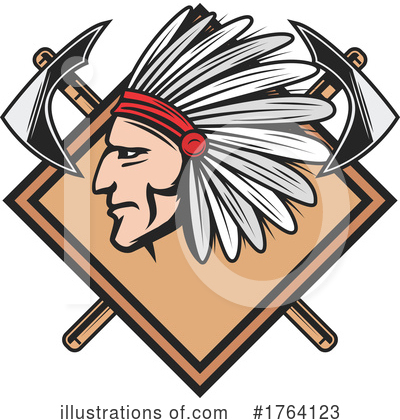 Royalty-Free (RF) Native American Clipart Illustration by Vector Tradition SM - Stock Sample #1764123