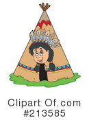 Native American Clipart #213585 by visekart