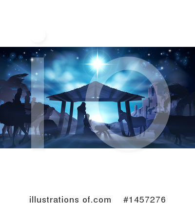 Royalty-Free (RF) Nativity Clipart Illustration by AtStockIllustration - Stock Sample #1457276