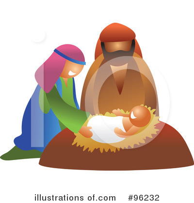 Royalty-Free (RF) Nativity Clipart Illustration by Prawny - Stock Sample #96232