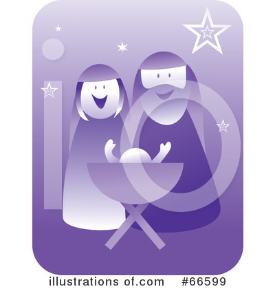 Royalty-Free (RF) Nativity Scene Clipart Illustration by Prawny - Stock Sample #66599