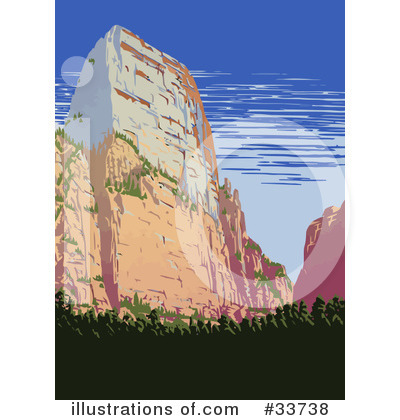 Rock Formation Clipart #33738 by JVPD