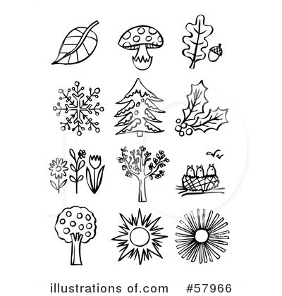 Royalty-Free (RF) Nature Clipart Illustration by NL shop - Stock Sample #57966