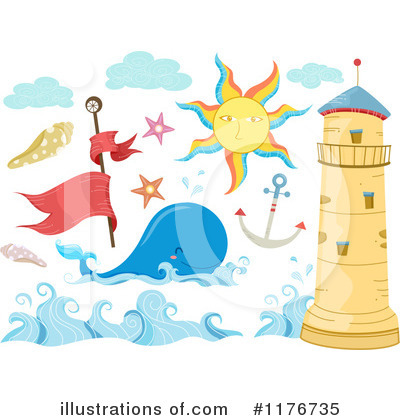 Royalty-Free (RF) Nautical Clipart Illustration by BNP Design Studio - Stock Sample #1176735