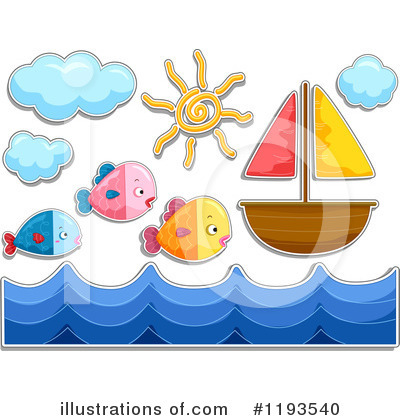 Sailboat Clipart #1193540 by BNP Design Studio