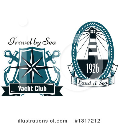 Royalty-Free (RF) Nautical Clipart Illustration by Vector Tradition SM - Stock Sample #1317212