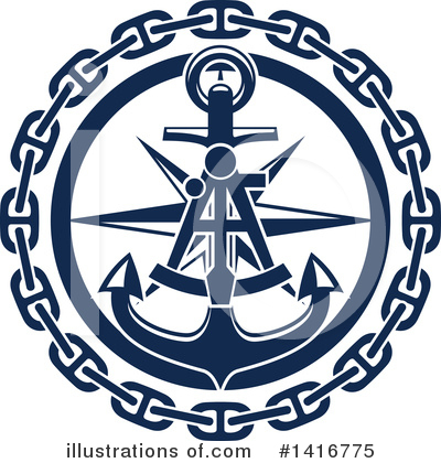 Royalty-Free (RF) Nautical Clipart Illustration by Vector Tradition SM - Stock Sample #1416775
