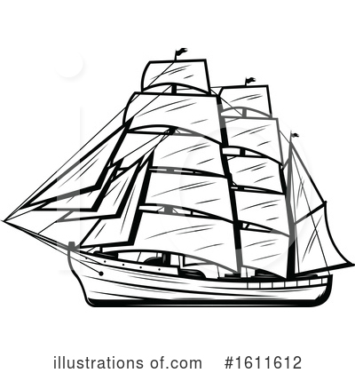 Royalty-Free (RF) Nautical Clipart Illustration by Vector Tradition SM - Stock Sample #1611612