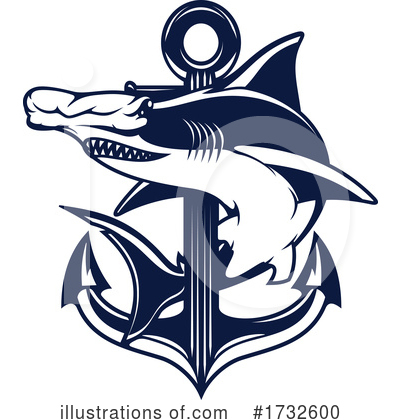 Hammerhead Clipart #1732600 by Vector Tradition SM