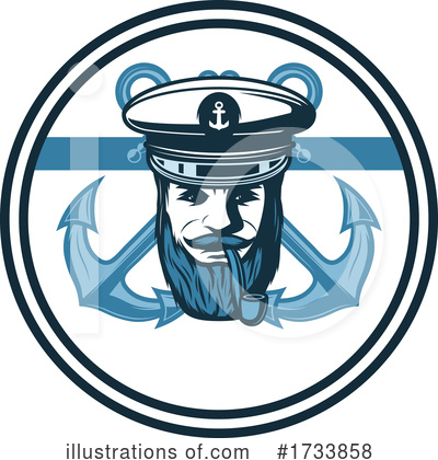 Royalty-Free (RF) Nautical Clipart Illustration by Vector Tradition SM - Stock Sample #1733858