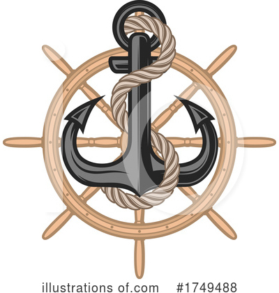 Royalty-Free (RF) Nautical Clipart Illustration by Vector Tradition SM - Stock Sample #1749488