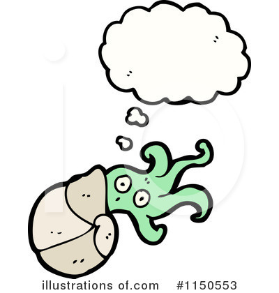 Royalty-Free (RF) Nautilus Clipart Illustration by lineartestpilot - Stock Sample #1150553