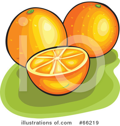 Royalty-Free (RF) Naval Orange Clipart Illustration by Prawny - Stock Sample #66219